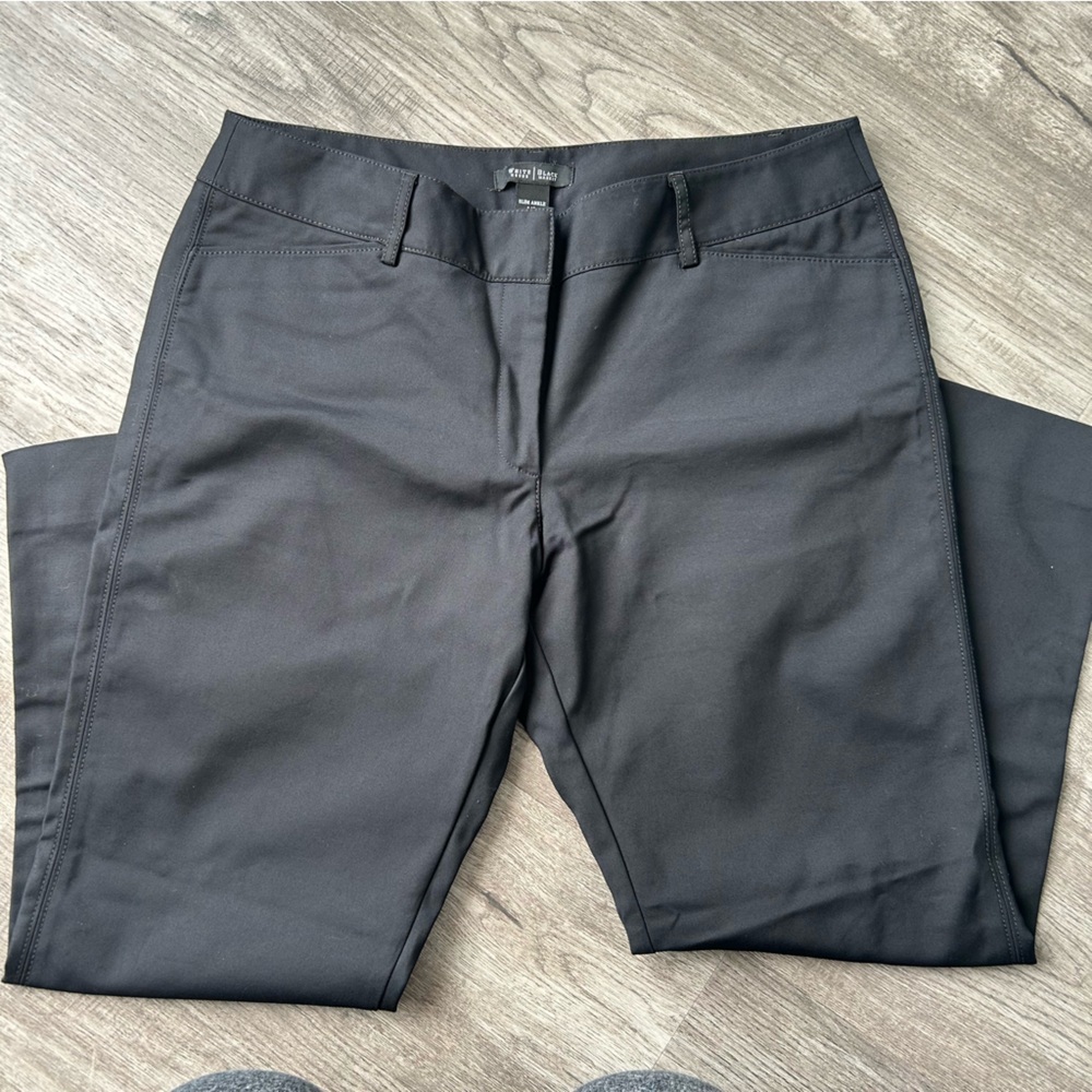 White House women’s dress slim ankle pant black size 14 - Picture 2 of 9